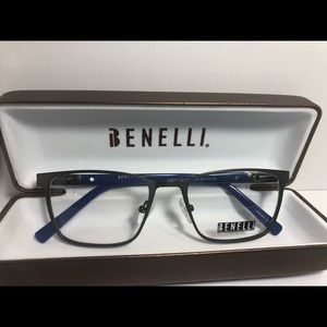 Benelli Eyeglass 18316 Color Gun with Blue Size 52